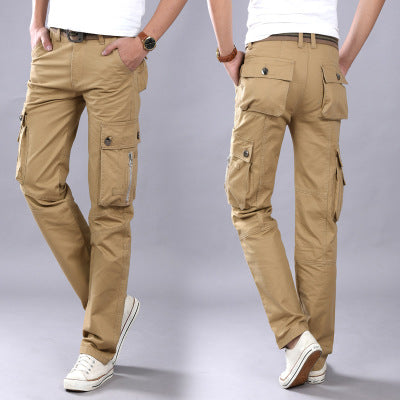 Pantalones Cargo Deportivos con Múltiples Bolsillos para Aventura