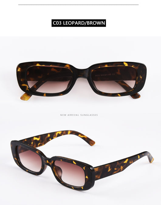 Gafas de Sol Cuadradas Compactas para Mujer - Image 9