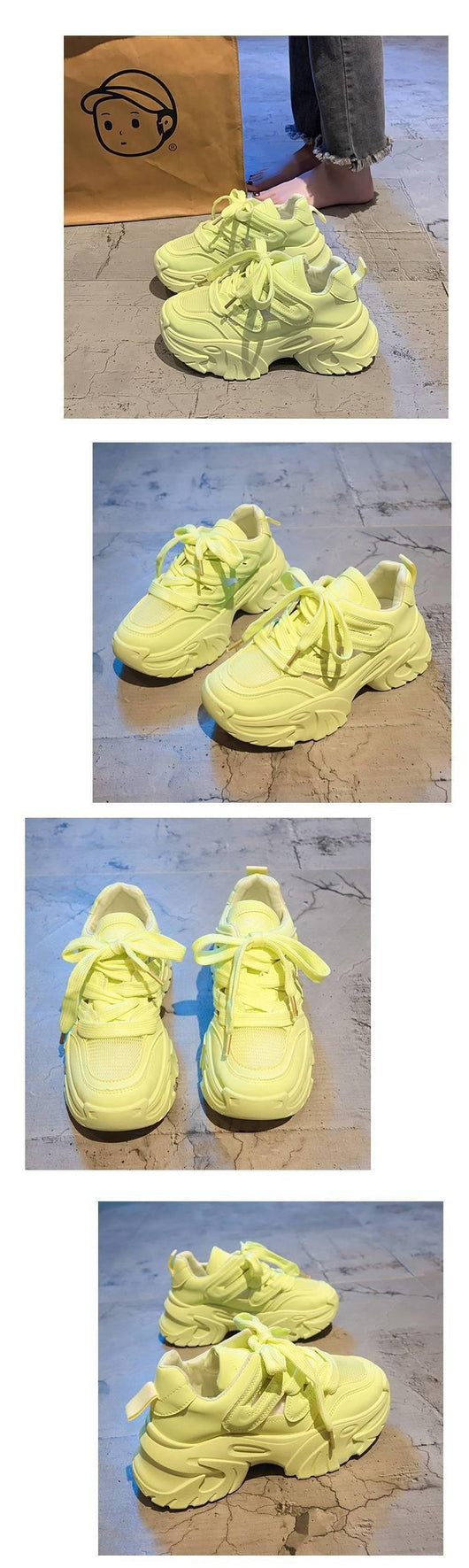 Zapatillas Deportivas Casuales con Plataforma Elevadora para Mujer - Image 13