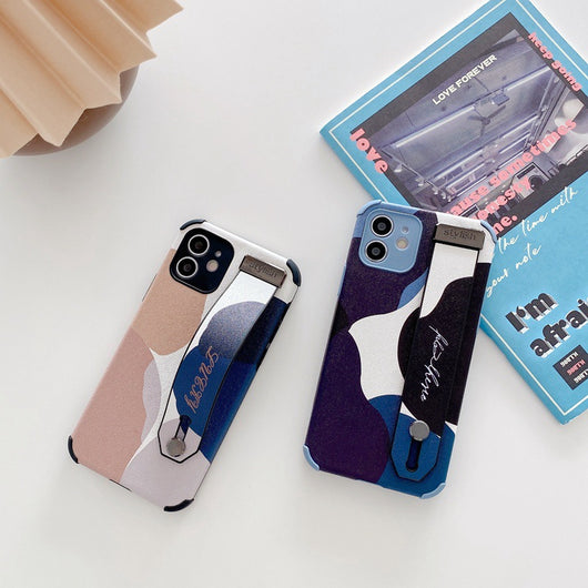 Funda de Celular Silicona Morandi con Correa de Muñeca - Image 14