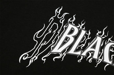 Playera Hombre Estampado Letras Flama - Image 13