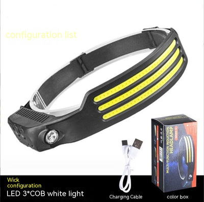 Linterna Frontal LED Recargable USB - Luz Potente con Sensor Automático - Image 7