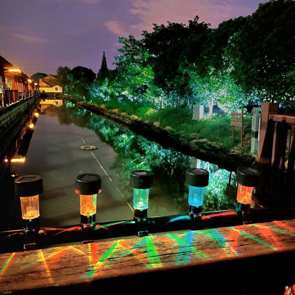 Lámpara Solar LED para Jardín y Patio