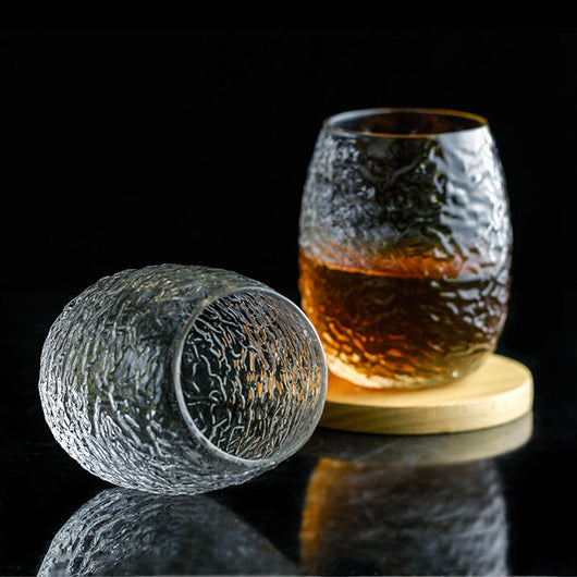 Vaso Whiskey Edo de Cristal Japonés - Diseño Minimalista Premium