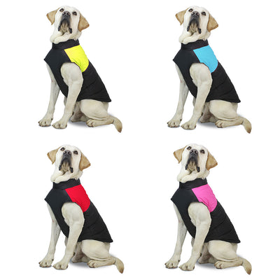 Abrigo Impermeable Acolchado para Perros - Chaleco Térmico con Cierre de Cremallera - Image 3