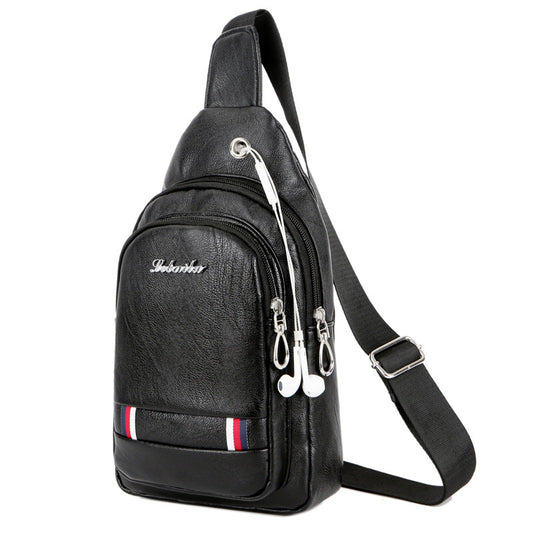 Mochila Bandolera Deportiva Urbana de Tela Impermeable