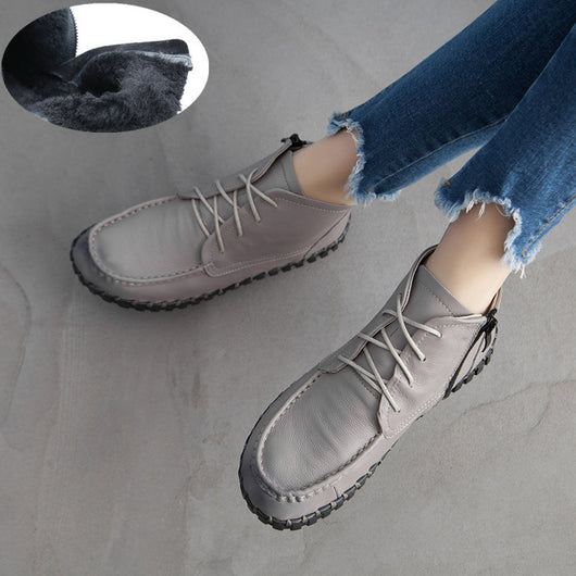 Botas Bajas con Cordones
