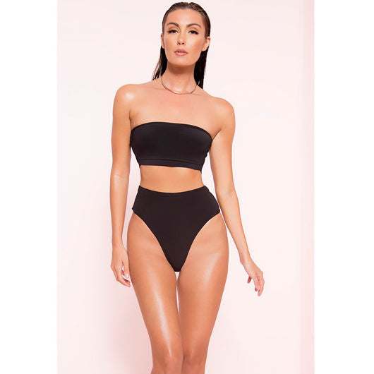 Bikini Tubo Dos Piezas con Escote Envolvente - Image 18