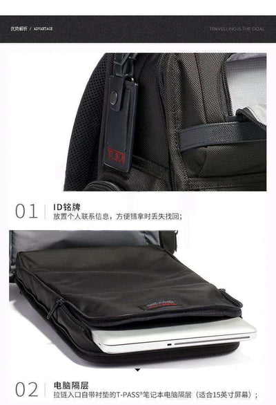 Mochila Ejecutiva para Computadora - Bolsa Profesional Negra - Image 6