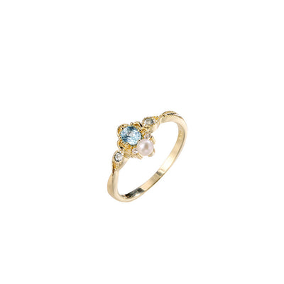 Anillo de Topacio Azul Natural - Image 12