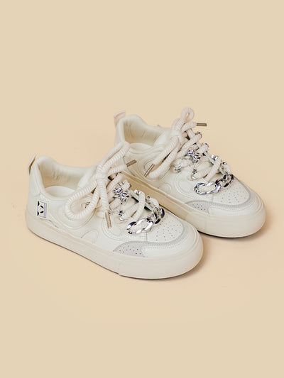 Tenis Blancos Casuales para Mujer - Diseño Minimalista - Image 14