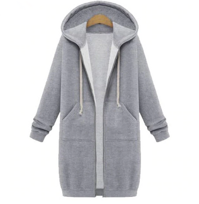Abrigo Sudadera Térmica con Capucha para Mujer - Tela Gruesa de Invierno - Image 10