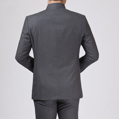 Traje Ejecutivo con Cuello Alzado para Hombre - Image 9