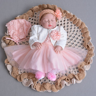 Vestido Princesa de Verano para Bebé - Malla Transpirable y Encaje Ligero - Image 6