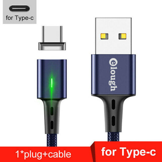 Cable Magnético 3 en 1 Trenzado Compatible con Apple - Image 23