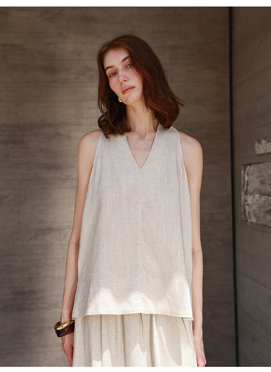 Top Halter Mujer Tirantes Finos para Verano - Blusa Fresca y Versátil - Image 12