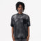 Camiseta de Algodón Lavado Estilo Americano para Hombre