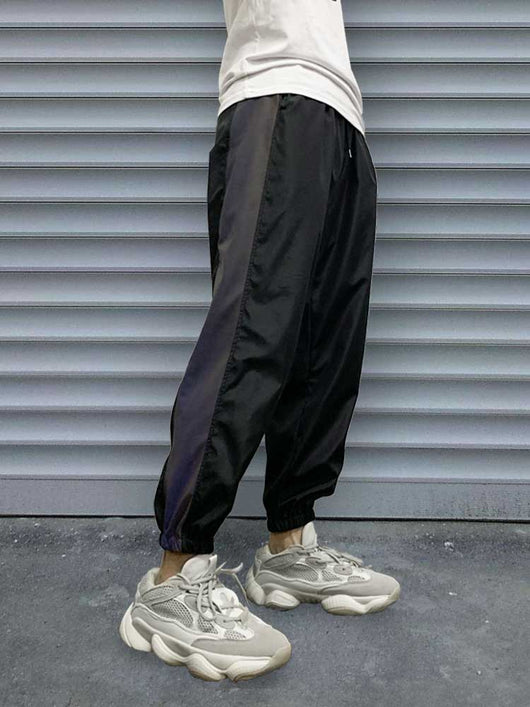 Pantalones de Chándal Reflectantes Luminosos para Parejas con Camuflaje - Image 4