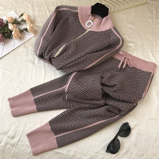 Conjunto Deportivo Tejido de Dos Piezas para Ocio - Image 6