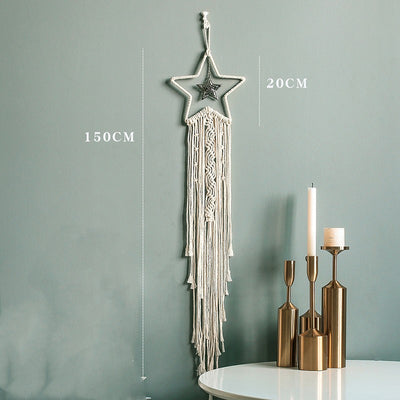 Decoración de Pared Colgante Estrellas y Luna - Adornos Creativos para el Hogar - Image 9