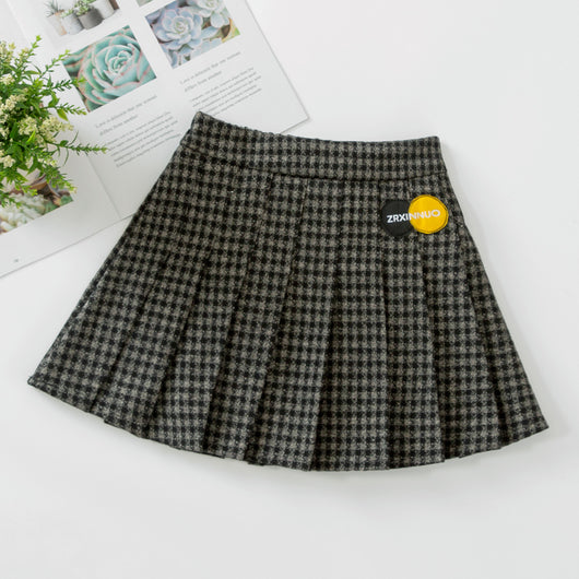 Falda Escocesa Plisada Infantil - Colección Otoño Invierno - Image 9