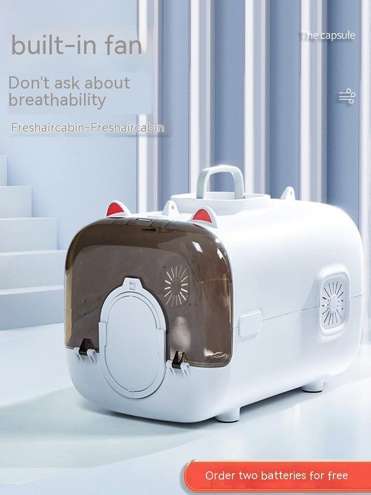Transportín Espacial para Mascotas - Maleta Portátil de Gran Capacidad con Función Anti-estrés - Image 6