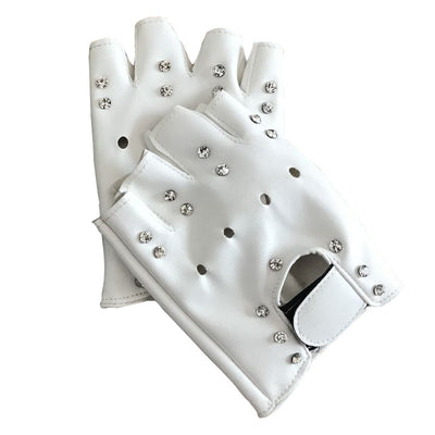 Guantes de Ciclismo Infantiles Medio Dedo PU Sports - Image 3