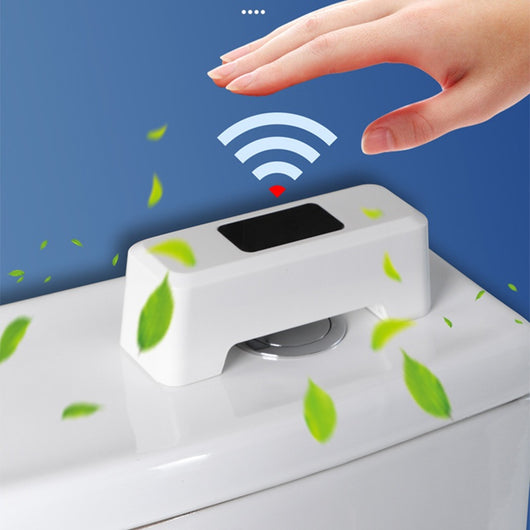 Inodoro con Descarga Automática por Sensor Táctil sin Contacto