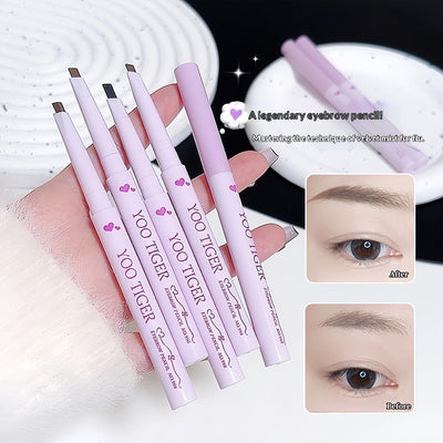 Lápiz de Cejas Triangular Dual con Punta Ultrafina para Cejas Naturales - Image 13