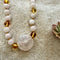 Rose Quartz + Honey Baltic Sea Amber || Rose Quartz Stone Necklace