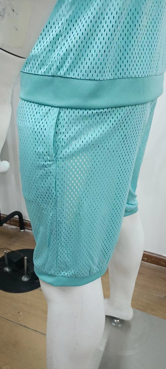 Traje Casual Transpirable de Malla Fresca - Image 14