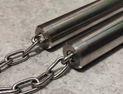 Nunchaku de Acero Inoxidable y Aleación de Titanio - Image 3