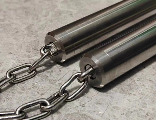 Nunchaku de Acero Inoxidable y Aleación de Titanio - Image 3