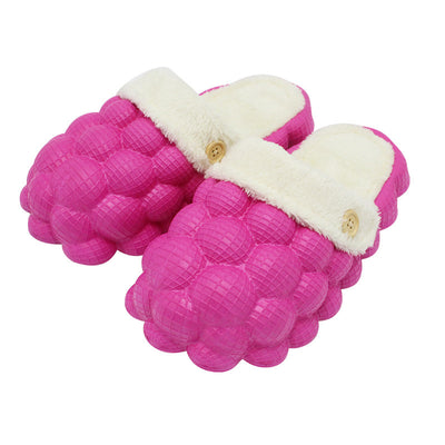 Pantuflas de Algodón Lychee Bubble - Comodidad Trendy - Image 6