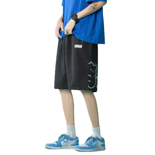 Shorts Deportivos Anchos de Pierna Recta para Mujer - Image 6