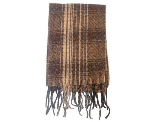 Bufanda de Cuadros Unisex con Flecos Estilo Europeo y Americano - Image 19