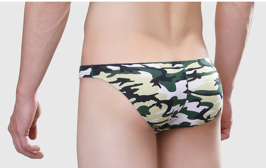 Calzoncillos Deportivos Camuflaje Cintura Baja Absorbentes de Sudor - Image 30
