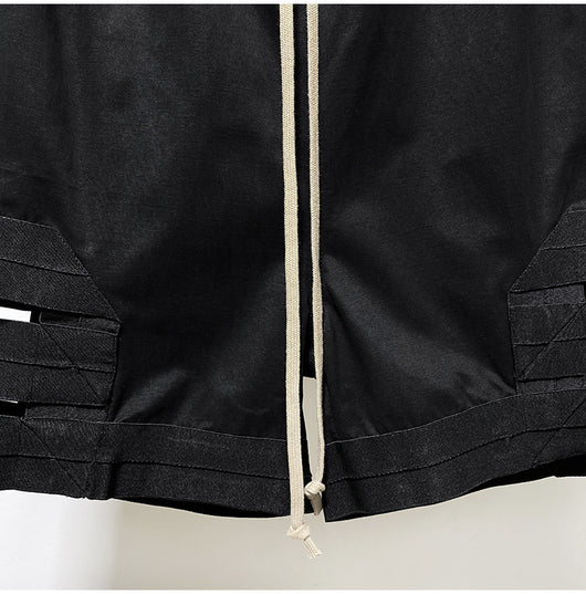 Shorts Holgados con Panel de Encaje y Cordón Ajustable - Image 9