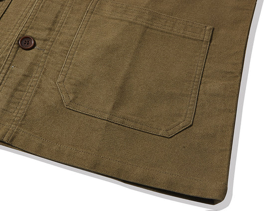 Chaqueta de Trabajo Francesa Multipocket para Hombre - Image 12