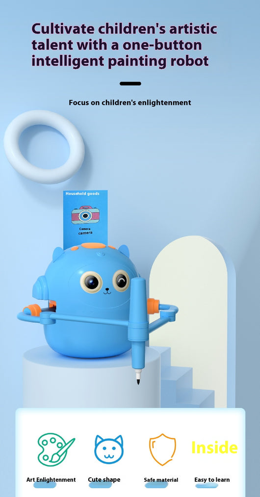 Robot Pintor Inteligente con Automatización para Niños 3-8 Años - Image 7