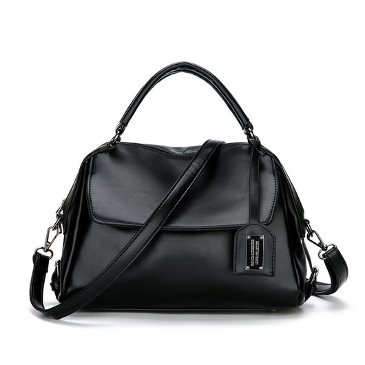 Bolso Boston de Cuero Encerado - Bolsa de Hombro Estilo Otoño - Image 8