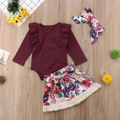 Conjunto Ramia con Volantes - Outfit Completo para Bebés y Niñas Pequeñas - Image 2