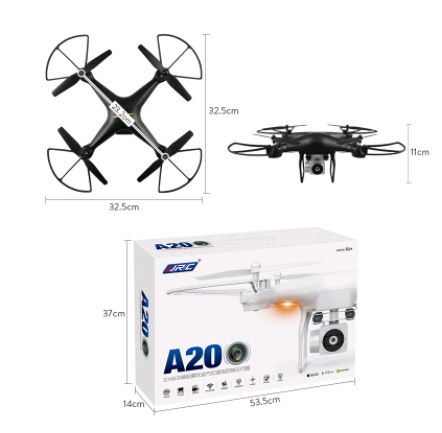 Dron JJRC A20 con Control Remoto WiFi - Cámara Aérea de Larga Autonomía