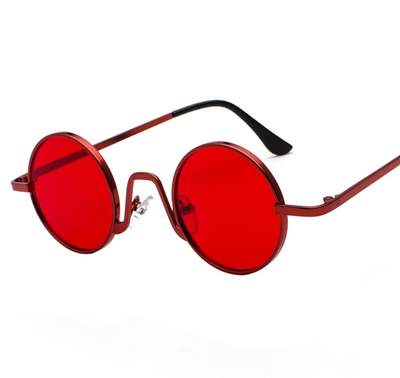 Gafas de Sol Redondas con Espejo Reflectante - Image 5