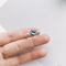 925 Plateado topaz ring 12 number