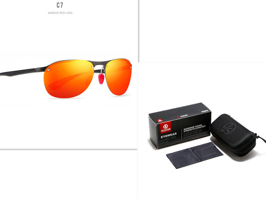 Gafas de Sol Polarizadas TR90 Sin Marco para Exterior - Image 24
