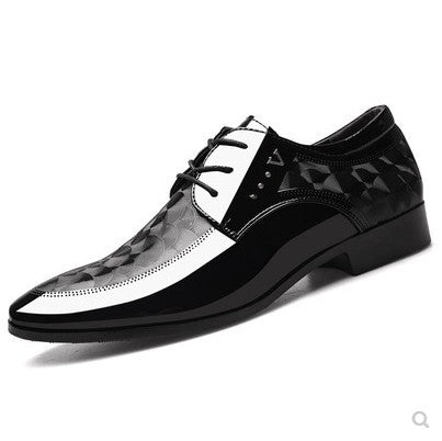 Zapatos de Cuero Brillante con Punta Afilada - Image 6
