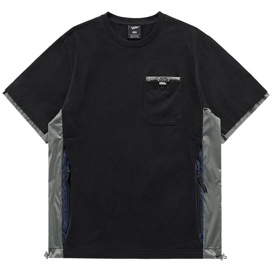 Blusa con Costuras de Contraste y Mangas Sueltas - Image 8