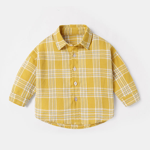Camisa Hombre Cuadros Primavera Otoño - Diseño Clásico Versátil