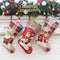 Calcetines Navideños Santa Claus - Set de Regalos Año Nuevo